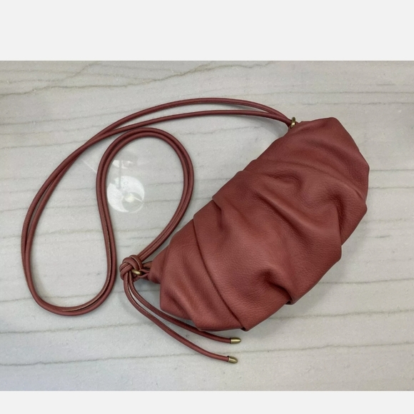 Anthropologie Crossbody Dusty Rose Pink Color - Picture 2 of 9